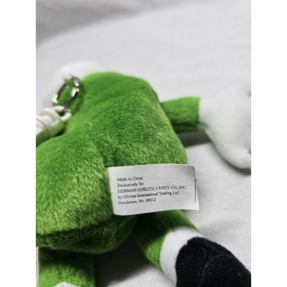 Mr. Jelly Belly Plush Green Apple Stuffed Bean Bag Toy Beanie Doll with Clip - Picture 4 of 7